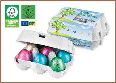 Ovetti Pasquali personalizzati mini