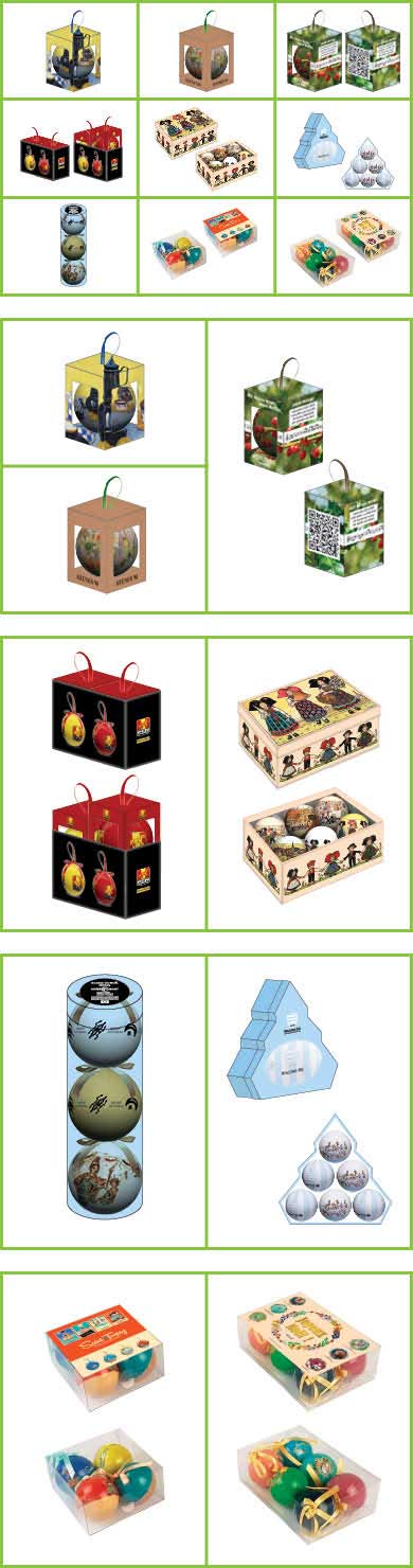 CONFEZIONI PER PALLINE DI NATALE