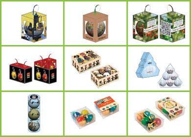 CONFEZIONI PER PALLINE DI NATALE