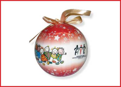 PALLINE DI NATALE DECOUPAGE