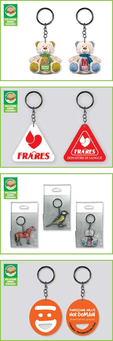 PORTACHIAVI ECOLOGICO SAGOMATO