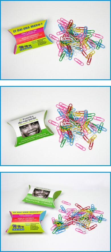 SCATOLINA OVALE CON GRAFFETTE COLORATE