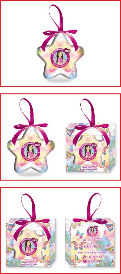 STELLE DI NATALE DECOUPAGE