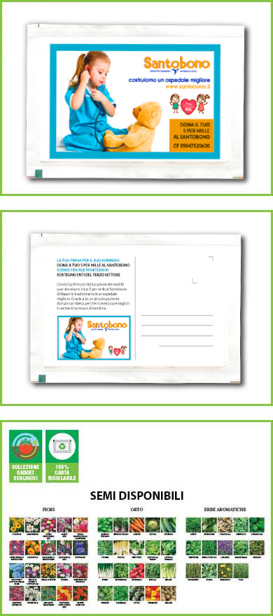 BUSTINE DI SEMI PERSONALIZZABILI