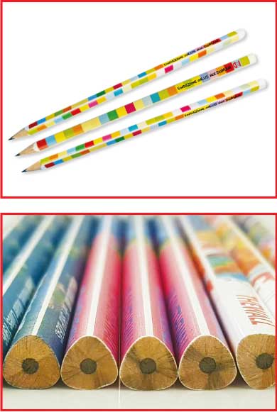 MATITE TRIANGOLARI PERSONALIZZATE