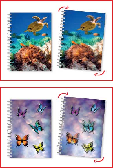 NOTEBOOK 3D PERSONALIZZATE