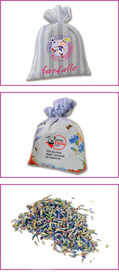 SACCHETTI DI LAVANDA PERSONALIZZATI