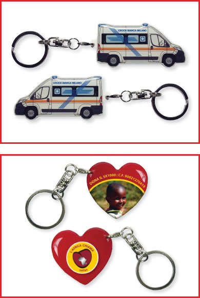 PORTACHIAVI SAGOMATI