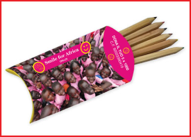 SCATOLINA OVALE CON MATITE COLORATE