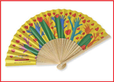 VENTAGLIO IN CARTA E BAMBOO